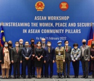 Hanoi workshop enhances women, peace and security agenda into ASEAN Community pillars