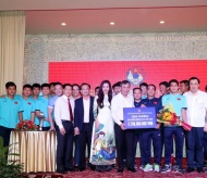 Vietnam team welcomed home after AFF U23 Championship 