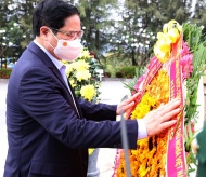 Vietnam PM commemorates marines died in Gac Ma battle 