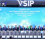 Construction of US$280-million Vietnam-Singapore Industrial Park III kicks off