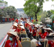 [Hanoi-SEA Games 31] Thai athletes excited to experience Hanoi City Tour