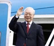 Vietnam’s Party Chief leaves Hanoi for official visit to China