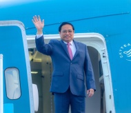 Vietnamese PM leaves for Cambodia visit