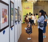 Children's winning artworks displayed in Hanoi  