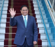 Vietnamese Prime Minister leaves for ASEAN Summit in Indonesia 