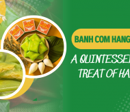 Banh com Hang Than, a quintessential treat of Hanoi