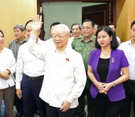 General Secretary Nguyen Phu Trong and his lasting legacy in the hearts of Hanoi's citizens