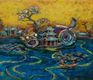 Hanoi artist's lacquer paintings capture national soul