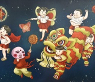 Hanoi: Mid-Autumn painting exhibition displayed 