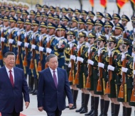 China welcomes Vietnam president with 21 cannon salute 