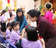 Vietnamese and Lao First Ladies visit Birla Children’s Village in Hanoi 