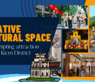 Creative cultural spaces - A new attempting attraction in Hoan Kiem District