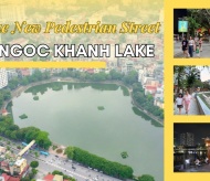 Ngoc Khanh Lake walking space: A placed filled with history of Hanoi