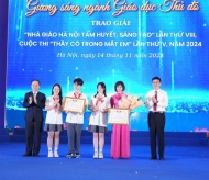 Hanoi honors 196 exemplary teachers for dedication and creativity