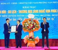 Van Phuc Craft Village’s culture, tourism, and trade week 2024 opens