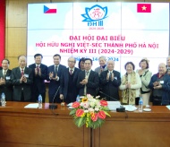 Vietnam-Czech Friendship Association Congress reviews achievements