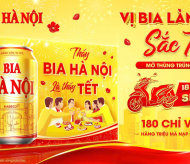 Bia Ha Noi brings you golden luck in Lunar New Year