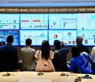 Ba Dinh District opens new data management and analysis center