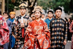 Vietnamese national costumes are making a comeback