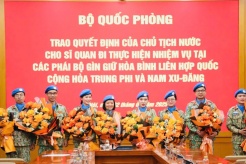 Eight Vietnamese ready for UN peacekeeping