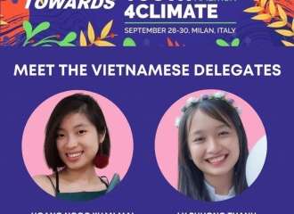 [Efforts against pollution] Vietnamese youth joins world climate actions 