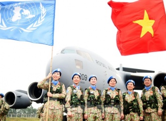 How Vietnam contributes to UN peacekeeping missions over eight years?