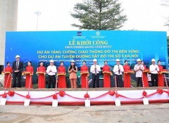 Hanoi Metro Line 3 Sustainable Urban Transport Reinforcement Project kicked off