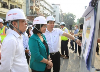 Hanoi makes significant progress in Nhon–Hanoi station metro line