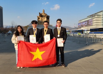 Vietnamese students bag gold medals at World Invention Creativity Olympic 2023