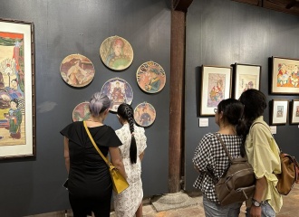 Young artists’ conversation with Hang Trong folk painting