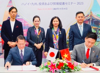 Hanoi promotes trade, and investment with Kyushu (Japan)