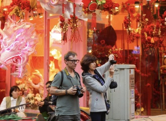 Hanoi's Old Quarter turns red as Tet nears