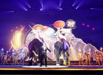 First 3D mapping show on Hai Ba Trung uprising