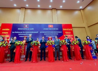 Vientiane's Hanoi-funded administrative complex inaugurated