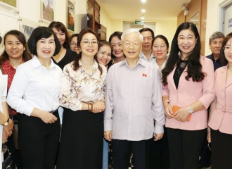 Ba Dinh people cherish memory of General Secretary Nguyen Phu Trong