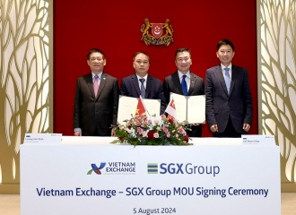 Vietnam, Singapore strengthen partnership in stock exchange operations