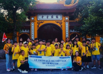 Vietnamese-Korean children enjoy their “back to the Motherland” trip