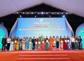 Hanoi honors projects supporting female startups