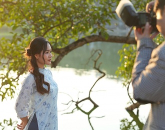 Hoan Kiem Lake: Picturesque destination for ao dai photography