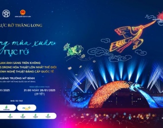 Hanoi to host largest-ever New Year's Eve drone display 