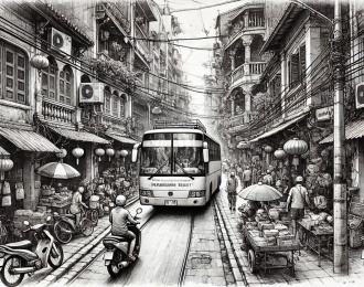 Hanoi right to ban large tourist buses in Old Quarter