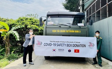 KOICA gifts 9.45 million syringes to Vietnam for Covid-19 prevention