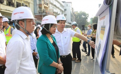 Hanoi makes significant progress in Nhon–Hanoi station metro line