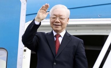 Vietnam’s Party Chief leaves Hanoi for official visit to China