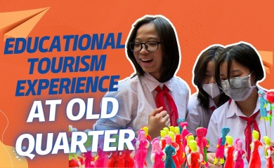 Hanoi's pupils experience educational tourism at Old Quarter  