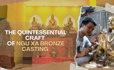 The quintessential craft of Ngu Xa bronze casting 