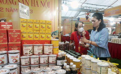 Over 1,500 OCOP commodities displayed at the Hanoi Agricultural Products Festival 2023