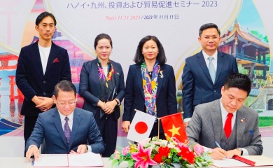 Hanoi promotes trade, and investment with Kyushu (Japan)