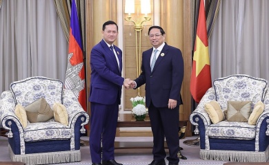 Cambodian Prime Minister Hun Manet visits Vietnam today