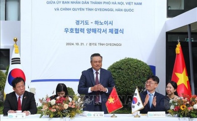 Hanoi, Gyeonggi to focus on comprehensive cooperation 